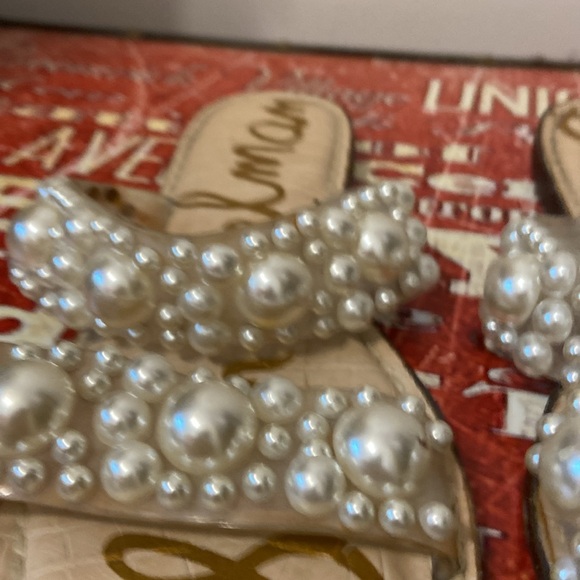 Flash sale final price accepted Pearl sandals - Picture 4 of 8